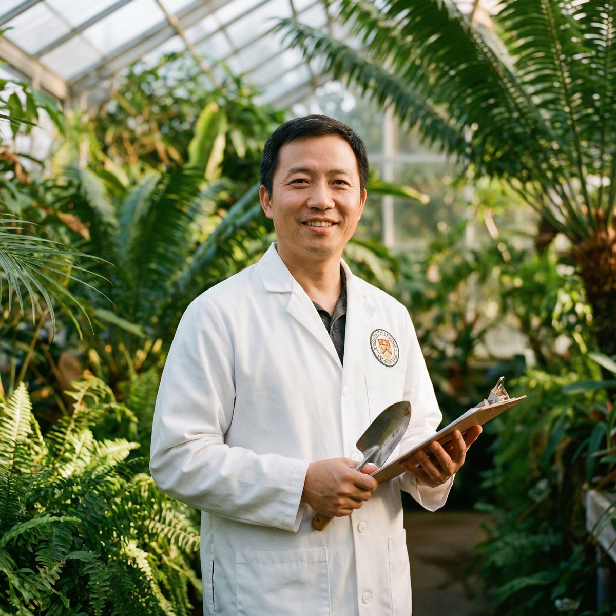 雨后小故事植物专家陈建国